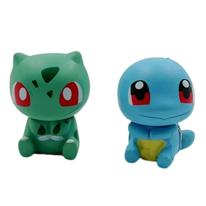 6pcs Pokemon Pikachu Anime Toys Dolls for Kids Action Figure Toy Charmander Squirtle Cartoon Doll Boys Girls Child Birthday Gift 4