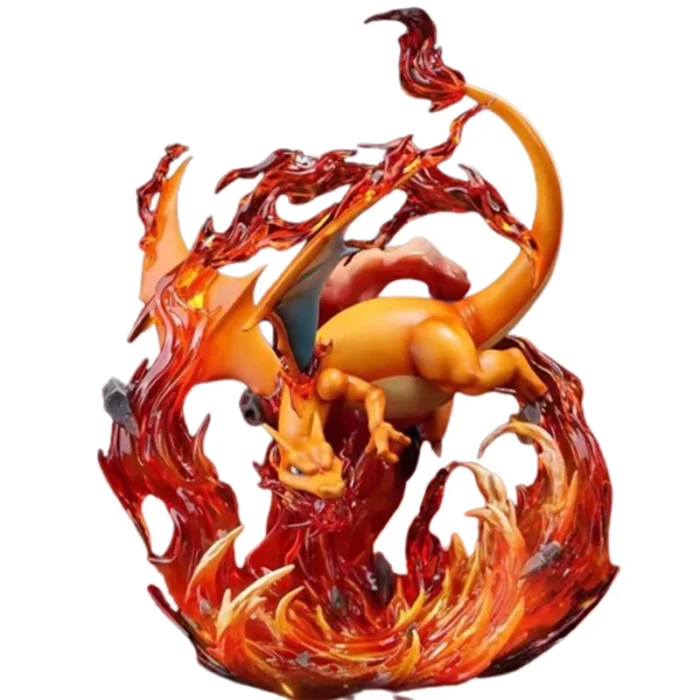 In stock Anime Pokemon Gk Charizard Figures 1/20 Amazing Museum Action Cute Statue Model Desktop Decoration Collection Gift 6