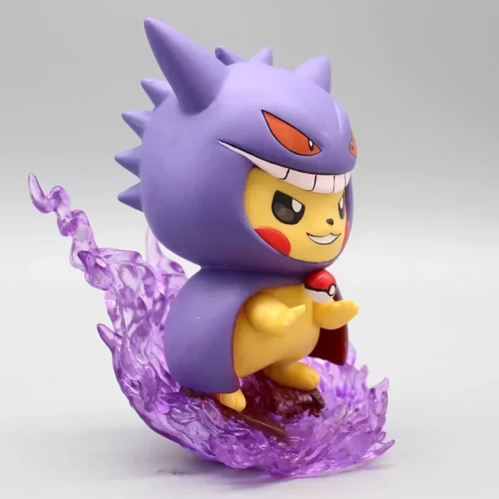 12cm Pokemon Figure Pikachu Cos Gengar Charizard Model Doll Collectible Toy Gifts Cartoon Kawaii Figurine Statue Anime Figures 6