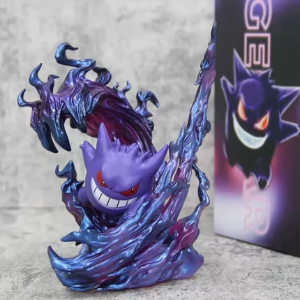 2024 New In Stock 18cm Anime Pokemon Gengar Ghost Claw Action Figure Game Statue Pvc Collectible Kawaii Model Gifts Dolls Toys 1