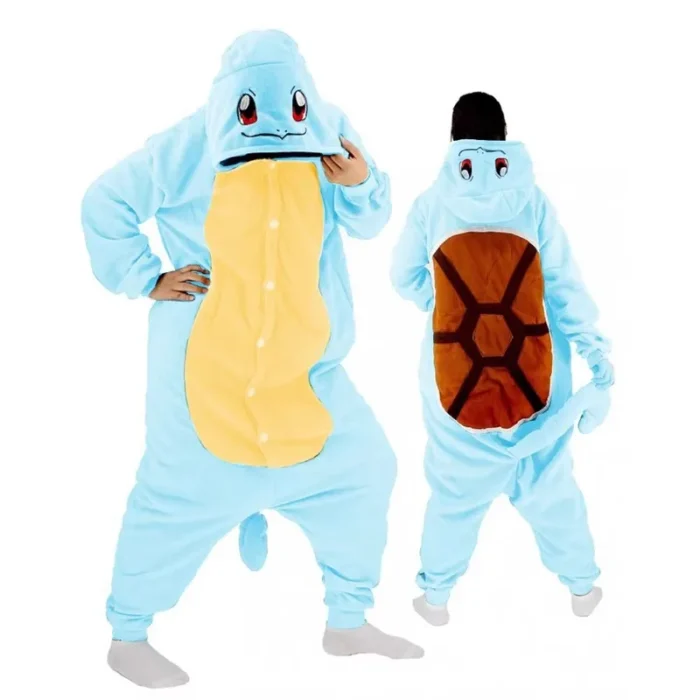 TAKARA TOMY Pokemon Kigurumi Onesie Snorlax Eevee Squirtle Gengar Pijama Cosplay Costume Halloween Adult Anime Umbreon Pajamas 3