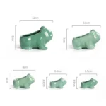 Pokemon Bulbasaur Ceramic Mini Flowerpot Cute Succulent Green Plants Flower Pot with Hole Home Garden Decoration Planters Gift 6