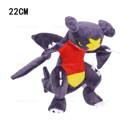 22cm New Pokemon Standing Garchomp Plush Cute Animal Stuffed Toy Dolls Christmas Gift Soft Stuffed Pocket Monster 1