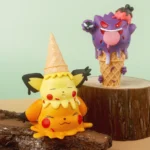 Hot Pokemon ice cream  Anime figure model Action Figure Pikachu Gengar Model Toy Cartoon Collectible Doll For Kids Gifts 4