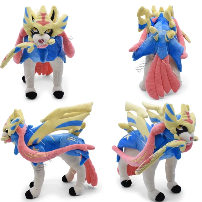 Pokemon Plush Shiny Gyarados Charizard Mega Rayquaza Hisuian Zorua Ho-Oh Lucario Butterfree Anime Stuffed Peluche Kids Xmas Gift 5
