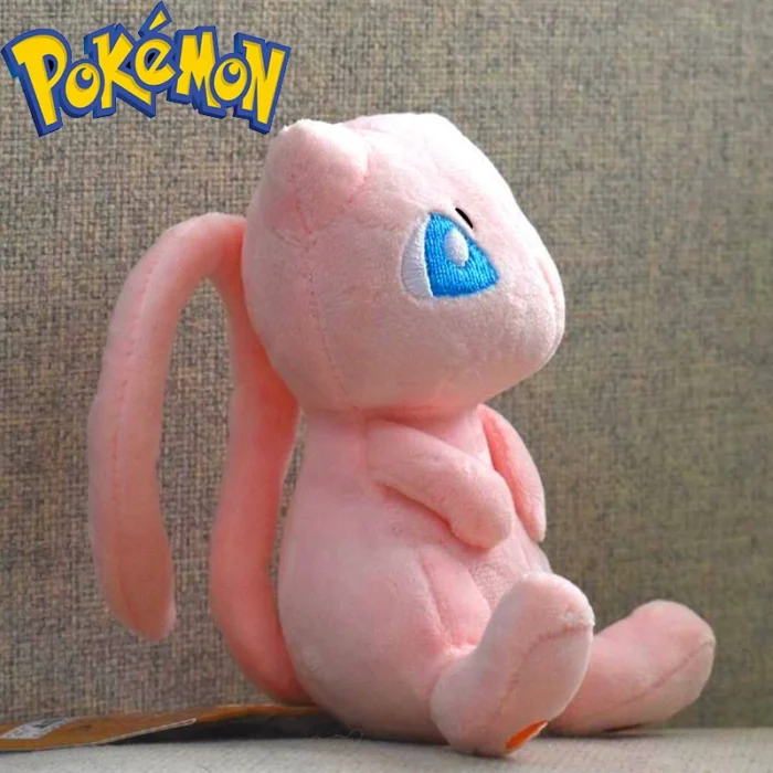 20cm Pokemon Kawaii Mew Stuffed Plush doll Soft Cartoon&Cute Animal Toy Throw Pillow BirthdayGift for Kids Home Accessories 6