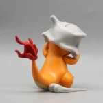 9cm Pokemon Charmander Wear A Cubone Helmet Anime Figure Model Gk Statue Boys Collection Desktop Decoration Ornament Toys Gifts 4