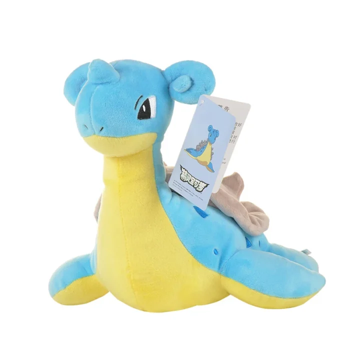 Kawaii Pokemon Lapras Stuffed Toys Cartoon Cute Water Sprit Plush Dolls Throw Pillow Birthday Gift For Kids Friends Boys 5