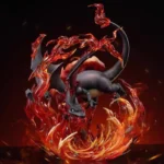 In stock Anime Pokemon Gk Charizard Figures 1/20 Amazing Museum Action Cute Statue Model Desktop Decoration Collection Gift 2