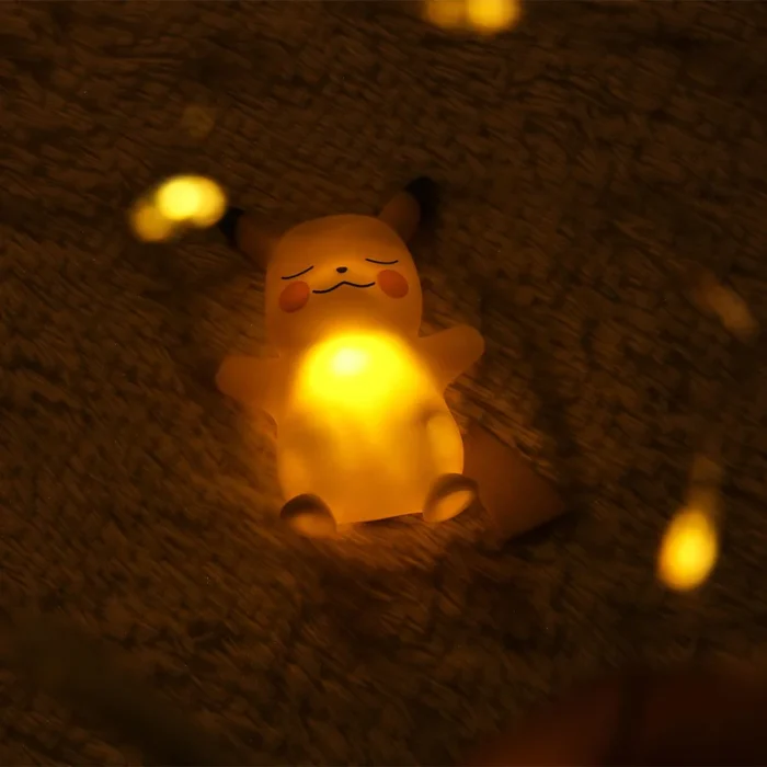Pokemon Pikachu Night Light Glowing Children Toy Pokemon Pikachu Cute Bedside Lamp Children's Birthday Christmas Present 4