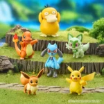 Original Blokees Pokemon Pikachu Eevee Charmander Charizard Greninja Meowscarada Ceruledge Cartoon Characters Building Block Toy 2