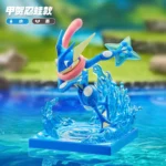 Original Blokees Pokemon Pikachu Eevee Charmander Charizard Greninja Meowscarada Ceruledge Cartoon Characters Building Block Toy 3