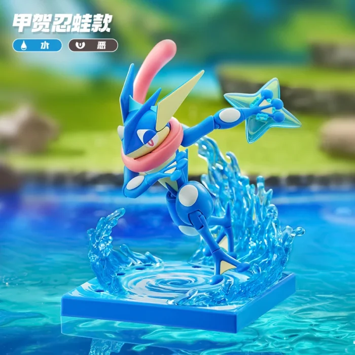 Original Blokees Pokemon Pikachu Eevee Charmander Charizard Greninja Meowscarada Ceruledge Cartoon Characters Building Block Toy 3
