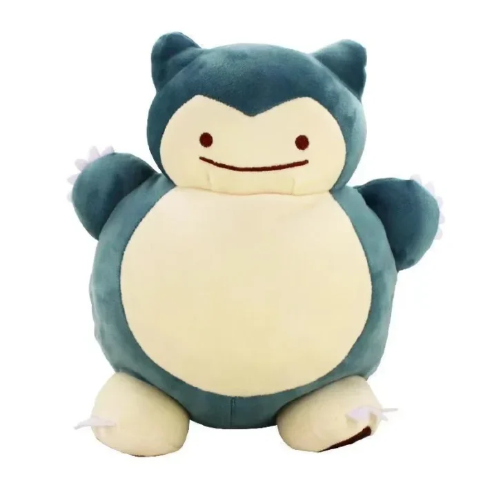 20cm Pokemon Anime Dolls Reversible Pillow Cushion Ditto Transform Snorlax Plush Toys Pillow Doll For Kids Gift 5