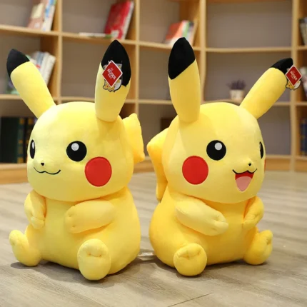 Pokemon Kawaii Pikachu Cute Stuffed Toys Cartoon Plush Dolls Anime Throw Pillow Birthday Christmas Gift For Kids Friends Boys 1