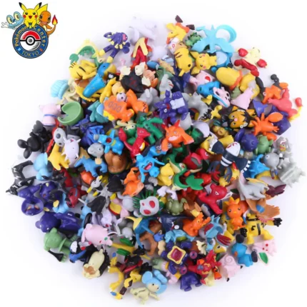 24-144 Pcs Pokemon Action Figure 2-3CM Not Repeating Mini Figures Model Toy Pikachu Anime Kids Collect Dolls Birthday Gifts 1