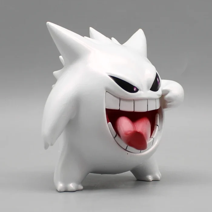 8cm Pokemon Gk Gengar Action Figure Transparent Gengar Cute Figurine Pvc Model Doll Room Decoration Gift Toy For Kids 5