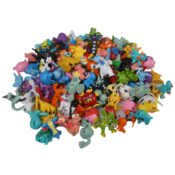 144 Style Pokemon Figure Toys Anime Pikachu Action Figure Model Ornamental Decoration Collect Toys For Children's Christmas Gift 4