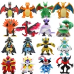 Pokemon Plush Shiny Gyarados Charizard Mega Rayquaza Hisuian Zorua Ho-Oh Lucario Butterfree Anime Stuffed Peluche Kids Xmas Gift 1