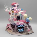 Pokemon Sylveon Anime Figures Eevee Island 20cm Action Gk Figurine Pvc Statue Desk Decora Collectible Model Toys Christmas Gifts 2