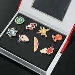 Pokemon Gym Badges Kanto Johto Hoenn Sinnoh Unova Kalos League Region Orange Islands Pins Brooches Box Set Pocket Monster 5
